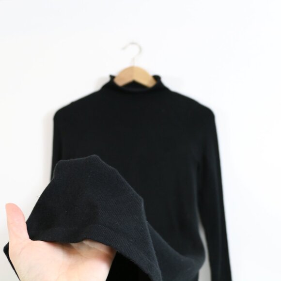 *French Connection Babysoft Mock Neck Dress - Picture 4 of 8